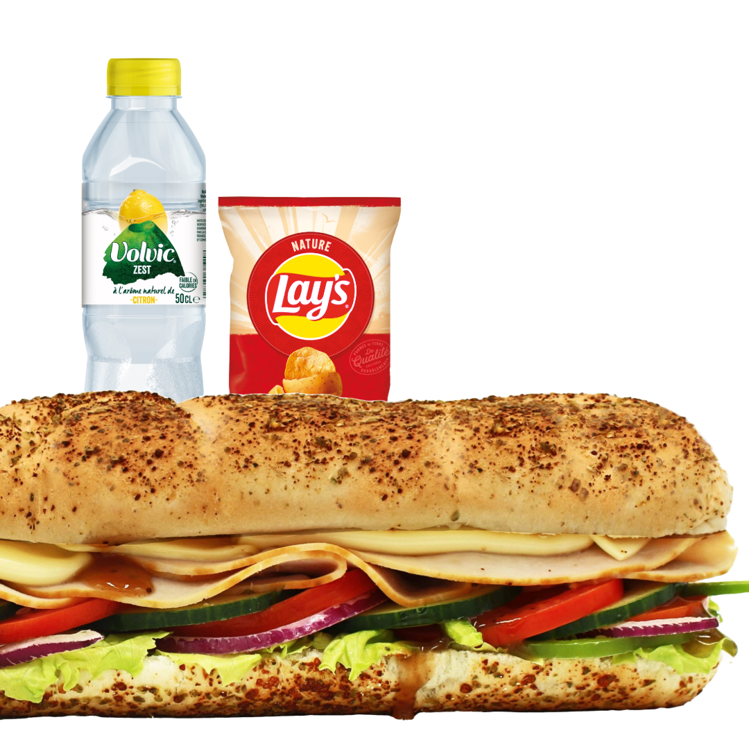 Menu SUB15 Dinde