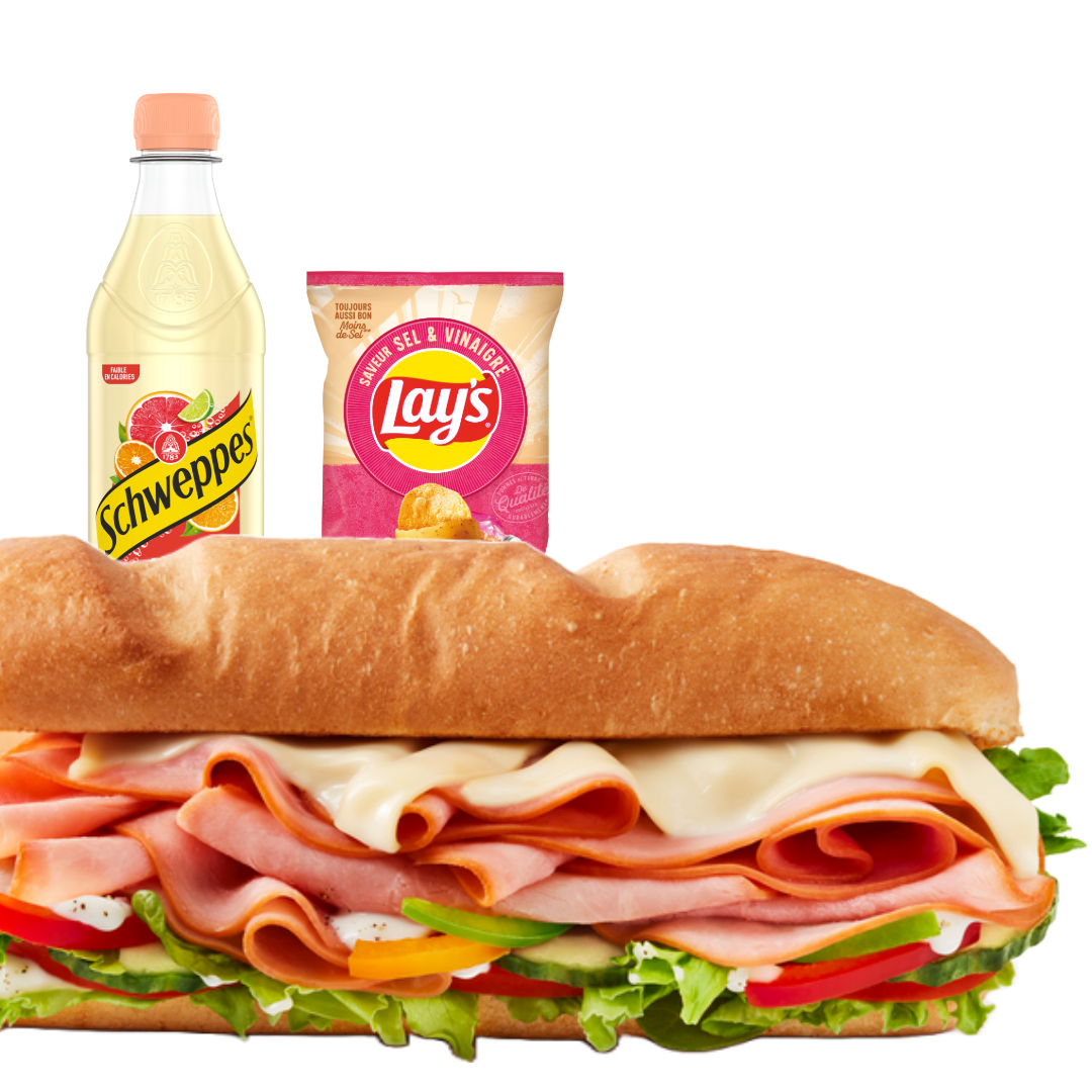 Menu SUB15 Jambon