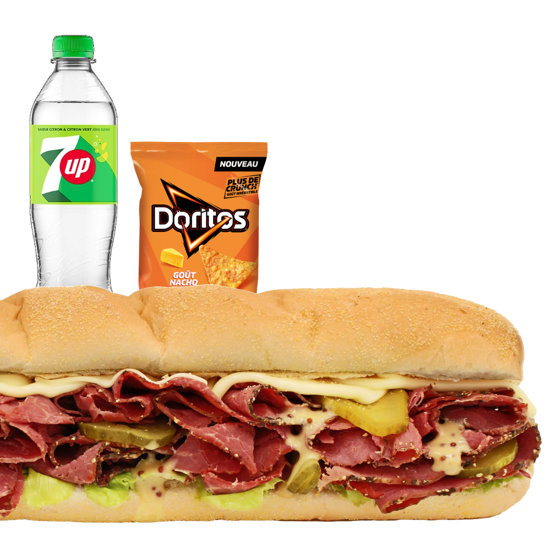 Menu SUB15 Pastrami
