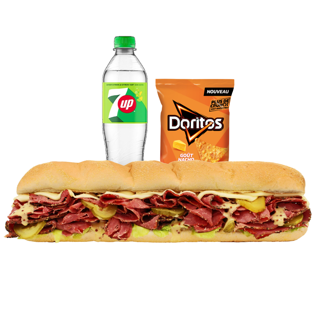 Menu SUB30 Pastrami