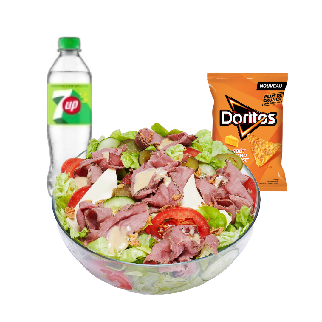 Menu Salade Pastrami