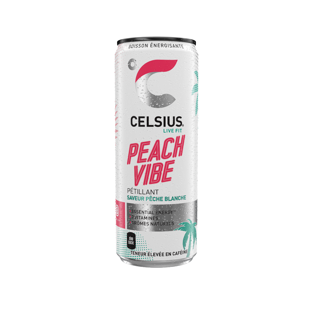 Celsius Peach Vibe 35,5cl