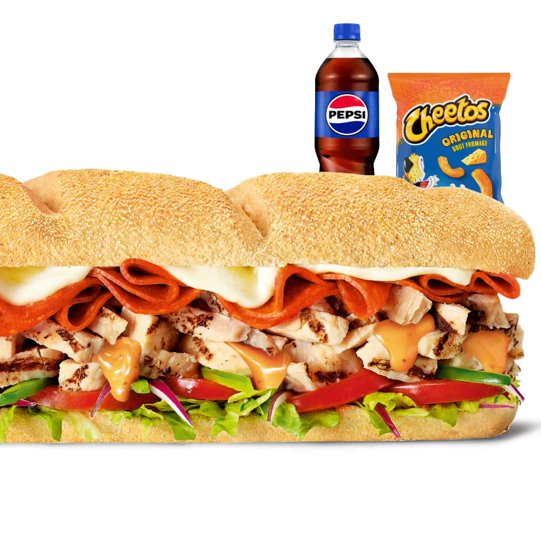Menu SUB15 Chicken Bella Mozza