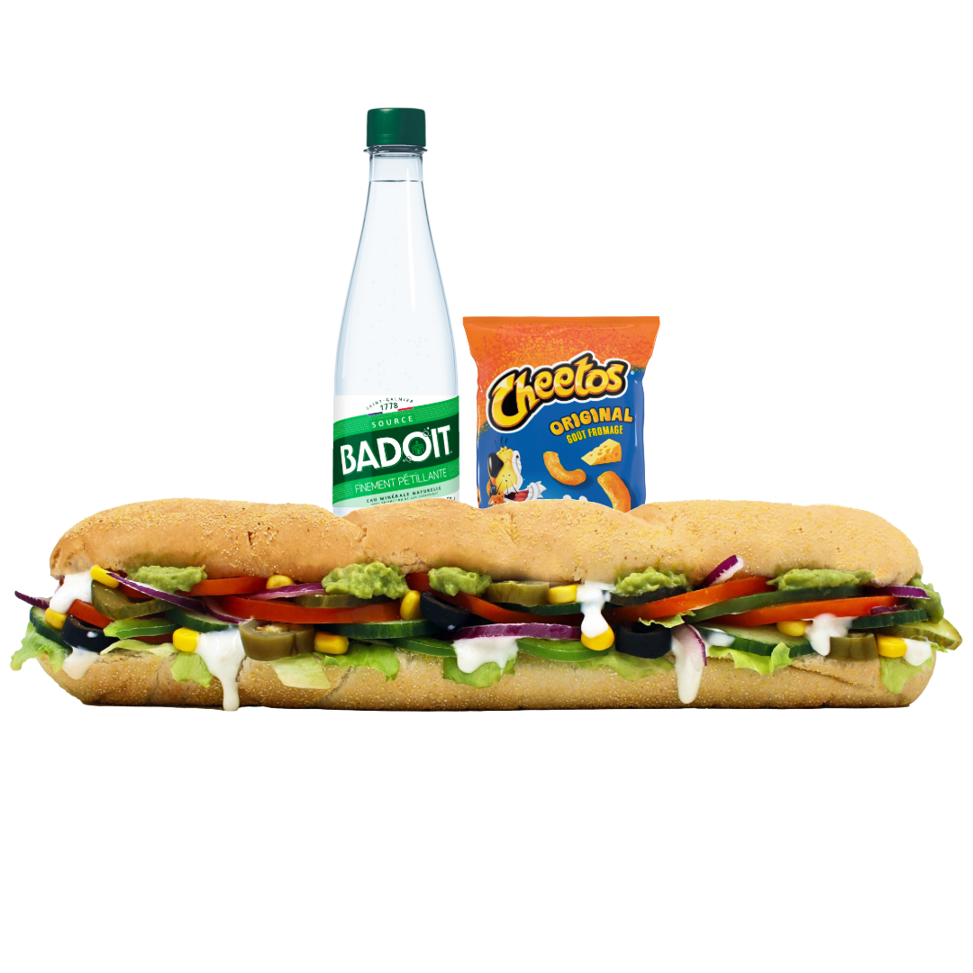 Menu SUB30 Veggie Delite