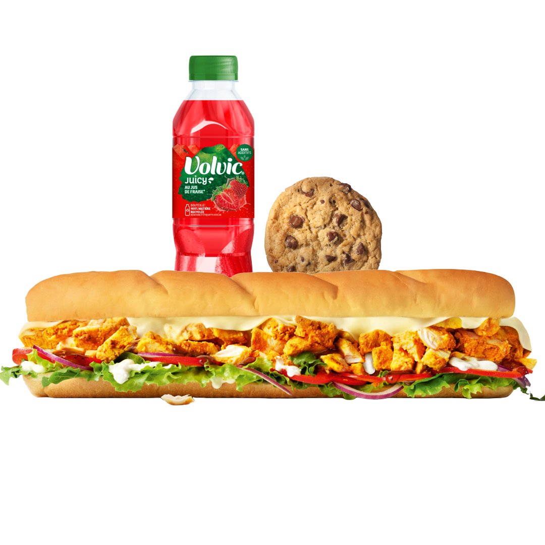 Menu Volvic Poulet Tikka