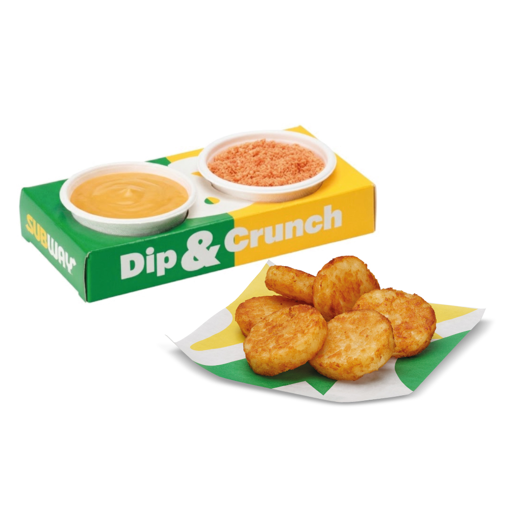 Dip&Crunch Cheddar + 6 Röstis