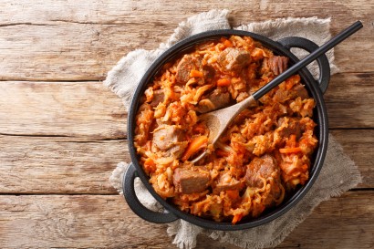 Purcel cu varza dulce