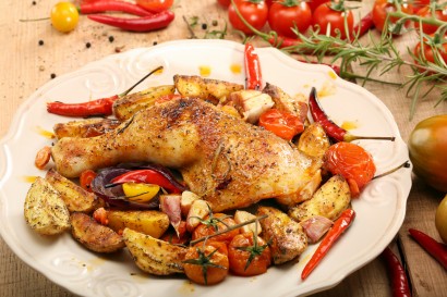 Pulpe pui cu cartofi