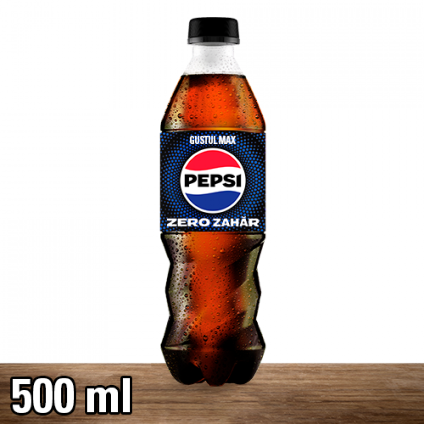 PEPSI ZERO ZAHĂR 0.5L