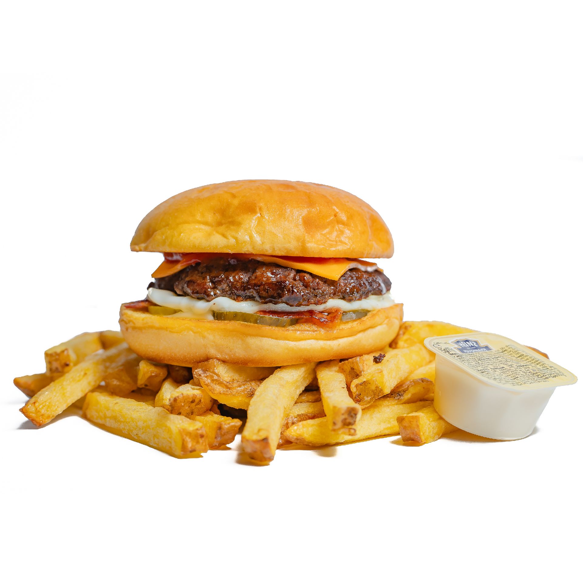 Meniu Dublu Eggstein Burger