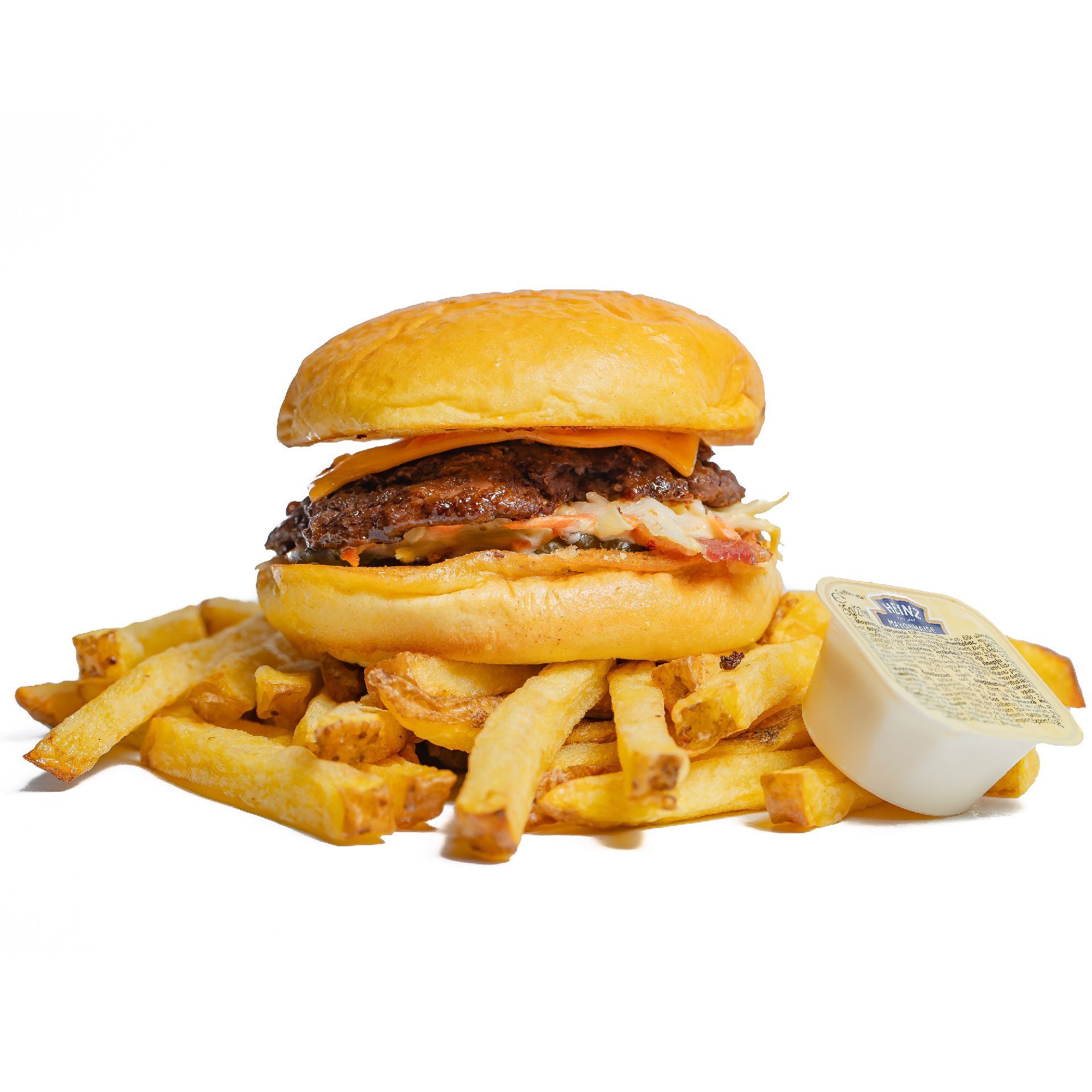 Meniu Dublu BBQ Burger